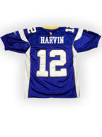 Percy Harvin #12 - Minnesota Vikings Home 2009-2011 - Reebok (L) Reebok