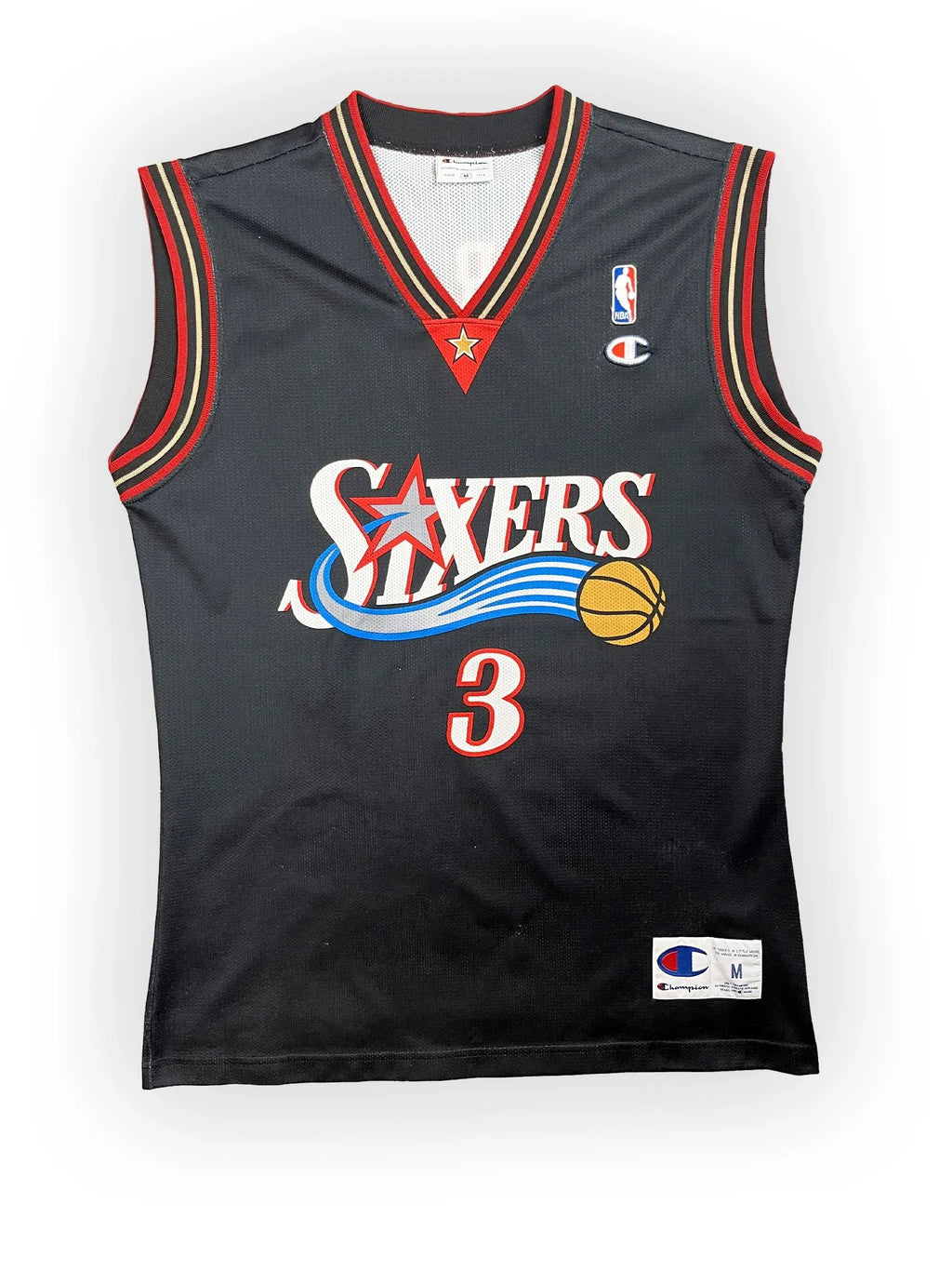 Allen Iverson #3 - Philadelphie 76ers Away 1996-2007 - Champion (M) Champion
