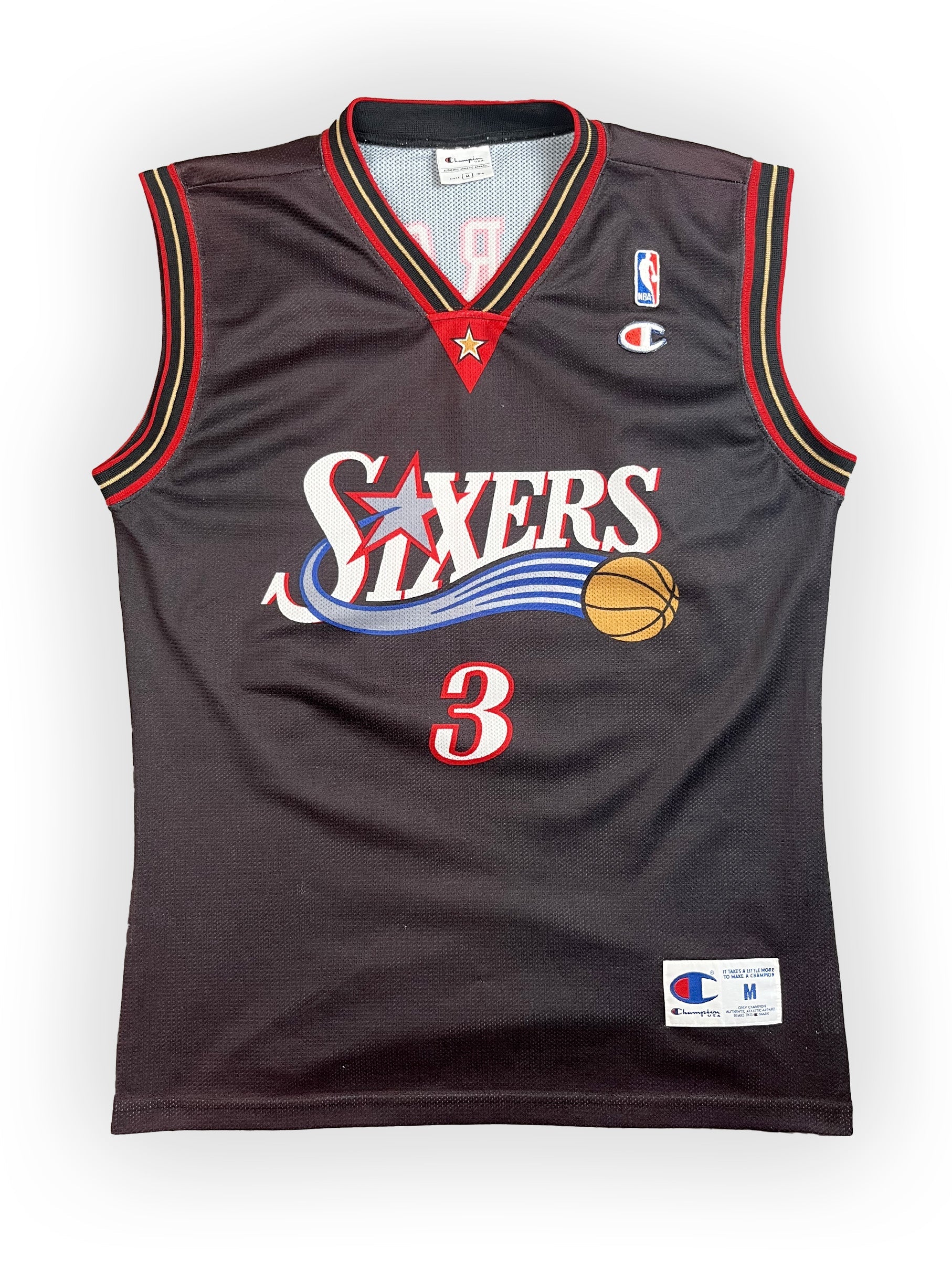 Allen Iverson #3 - Philadelphie 76ers Away 1996-2007 - Champion (M) Champion