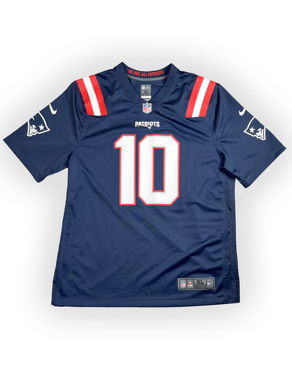 Mac Jones #10 - New England Patriots Home 2021-2023 - Nike (XL) Nike