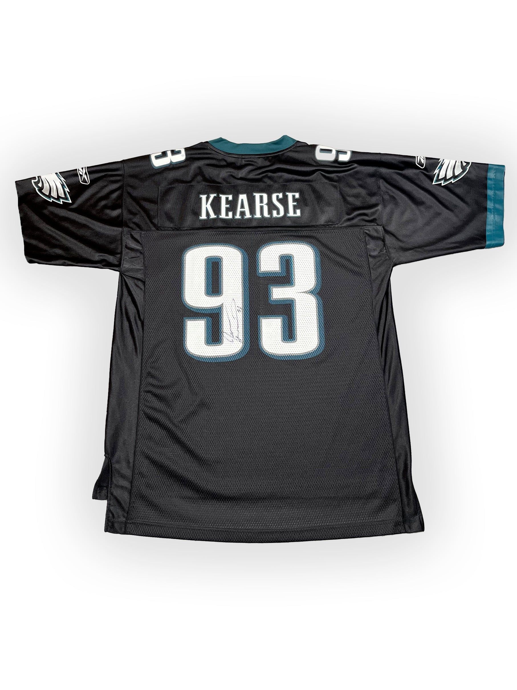 Jevon Kearse #93 - Philadelphia Eagles Alternate 2004-2007 - Reebok (L) *SIGNÉ* Reebok