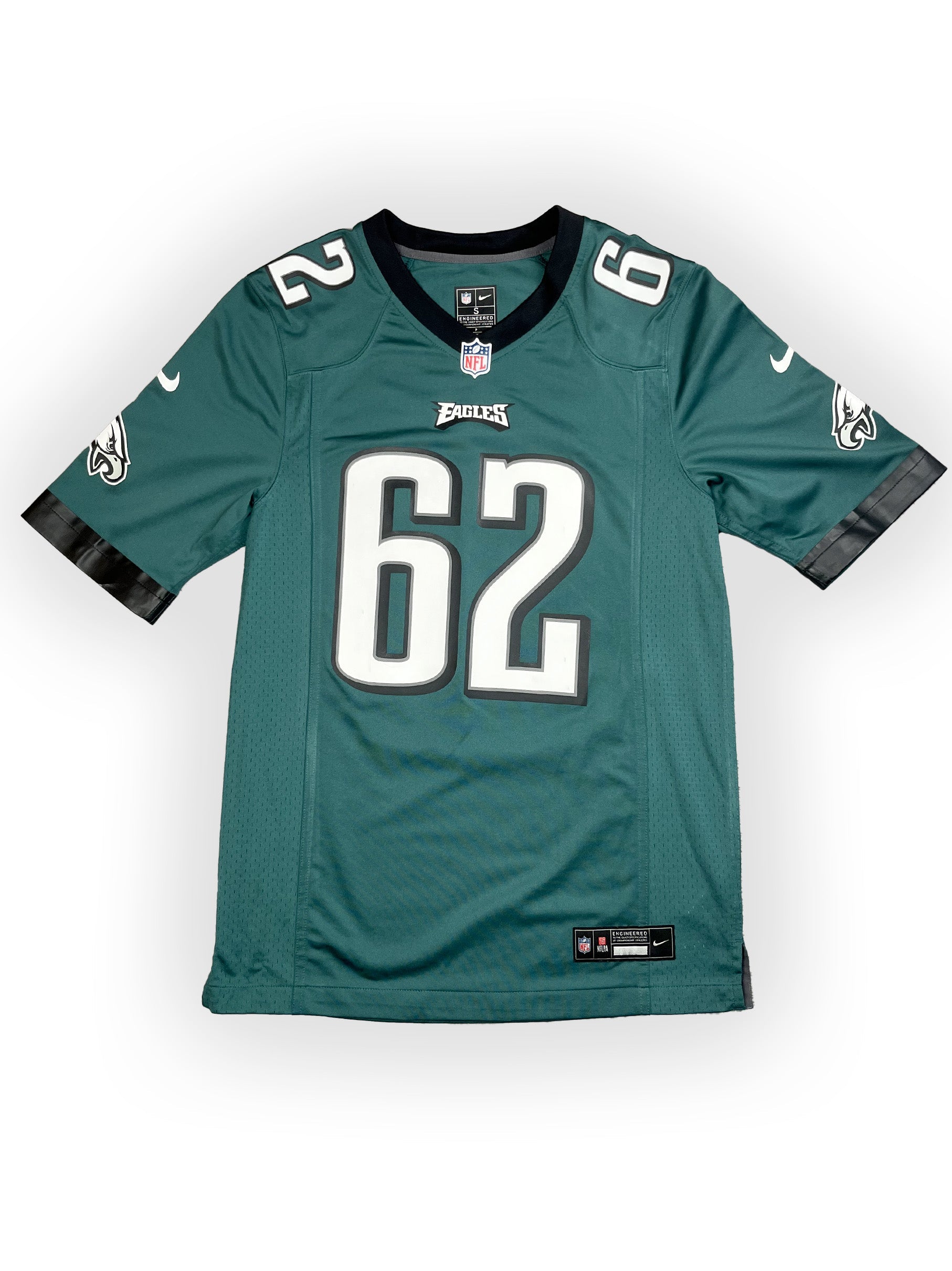 Jason Kelce #62 - Philadelphie Eagles Home 2012-2024 - Nike (S) Nike
