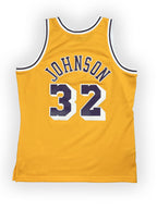 Magic Johnson #32 - Los Angeles Lakers Home 1980-1986 - Mitchell & Ness (L) Mitchell & Ness