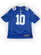 Maillot NFL vintage New York Giants bleu marine eli manning 10