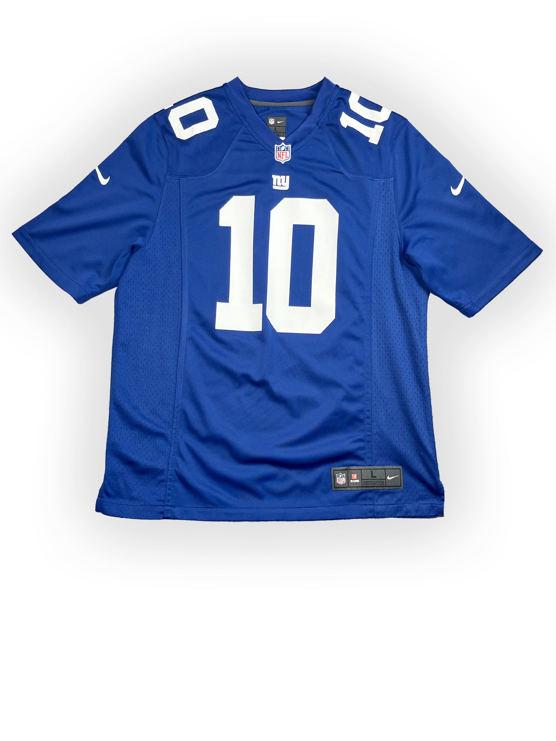 Maillot NFL vintage New York Giants bleu marine eli manning 10