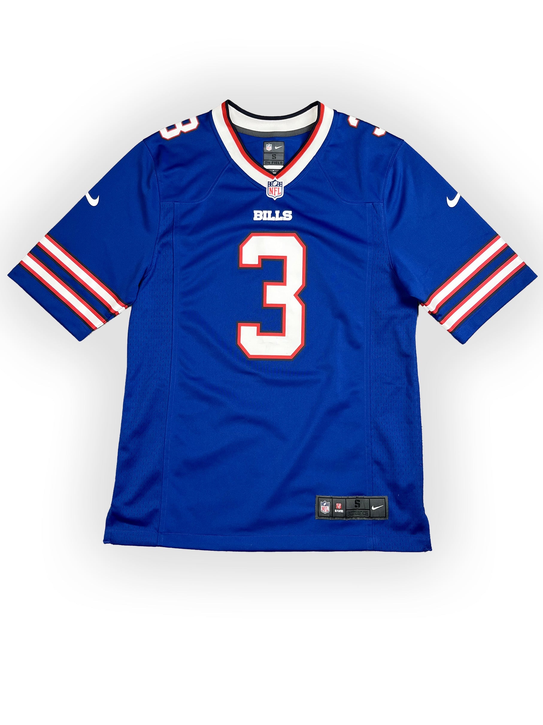 EJ Manuel #3 - Buffalo Bills Home 2013-2016 - Nike (S) Nike