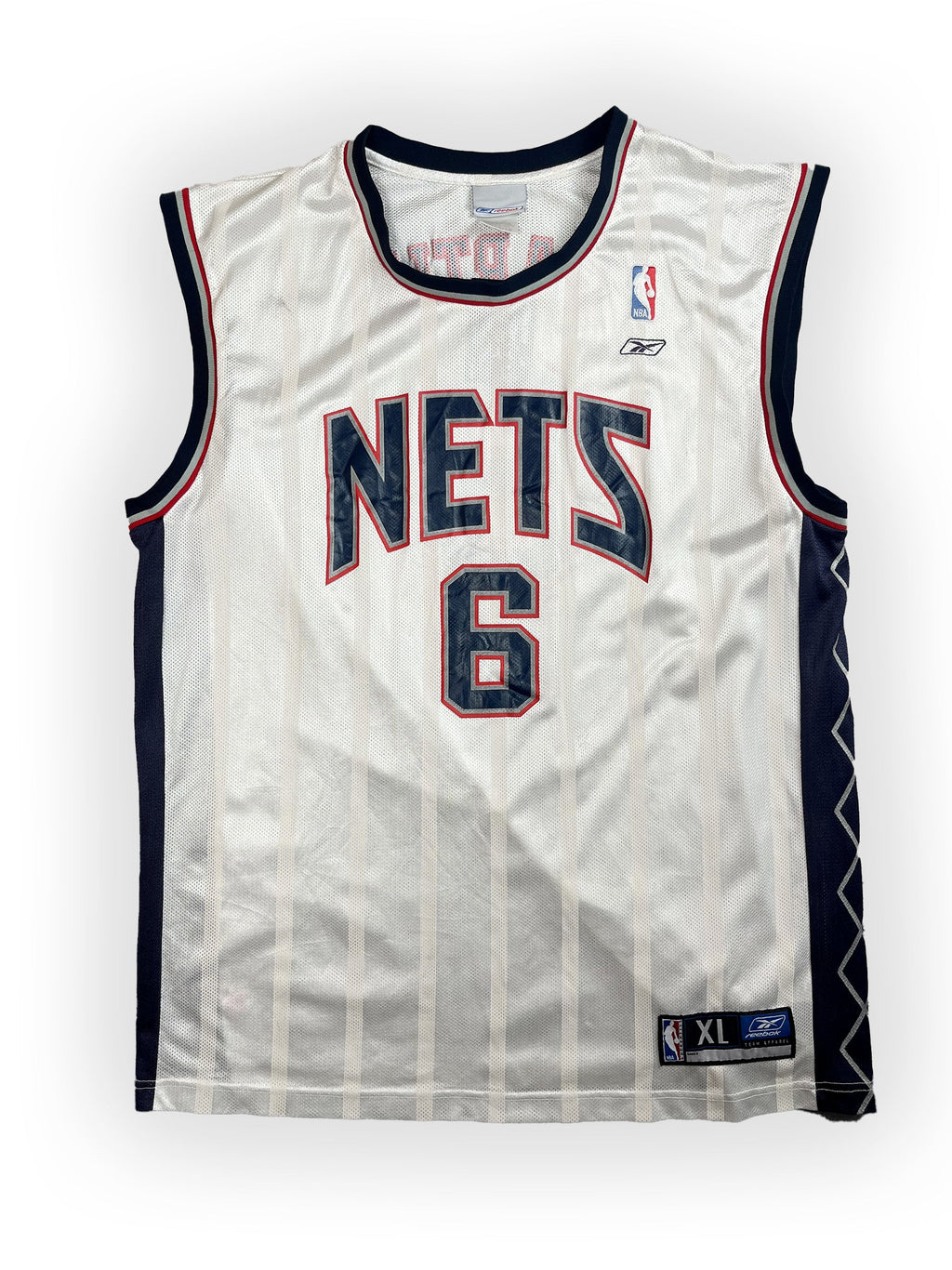 Kenyon Martin #6 - New Jersey Nets Home 2001-2004 - Reebok (XL) Reebok