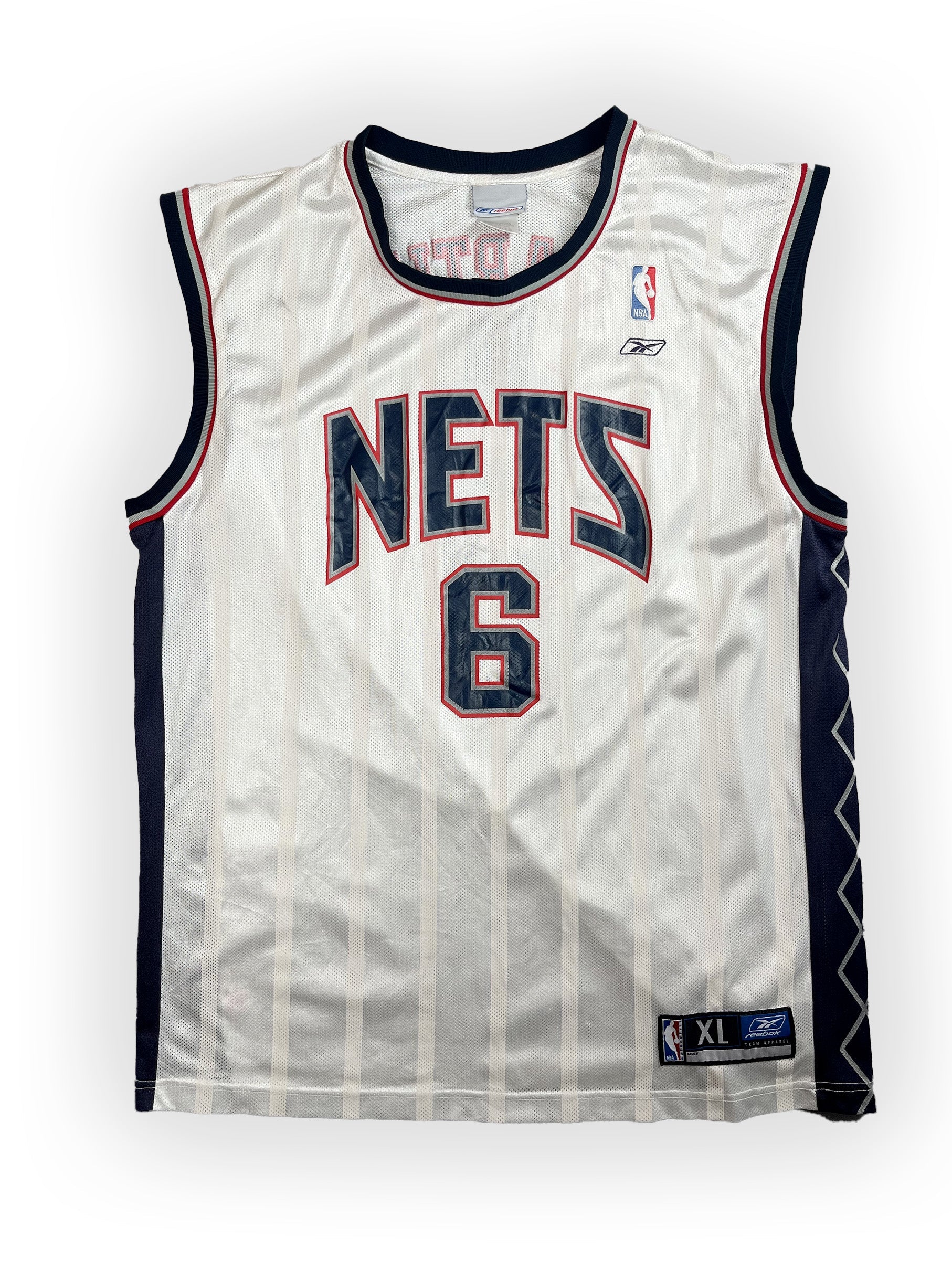 Kenyon Martin #6 - New Jersey Nets Home 2001-2004 - Reebok (XL) Reebok
