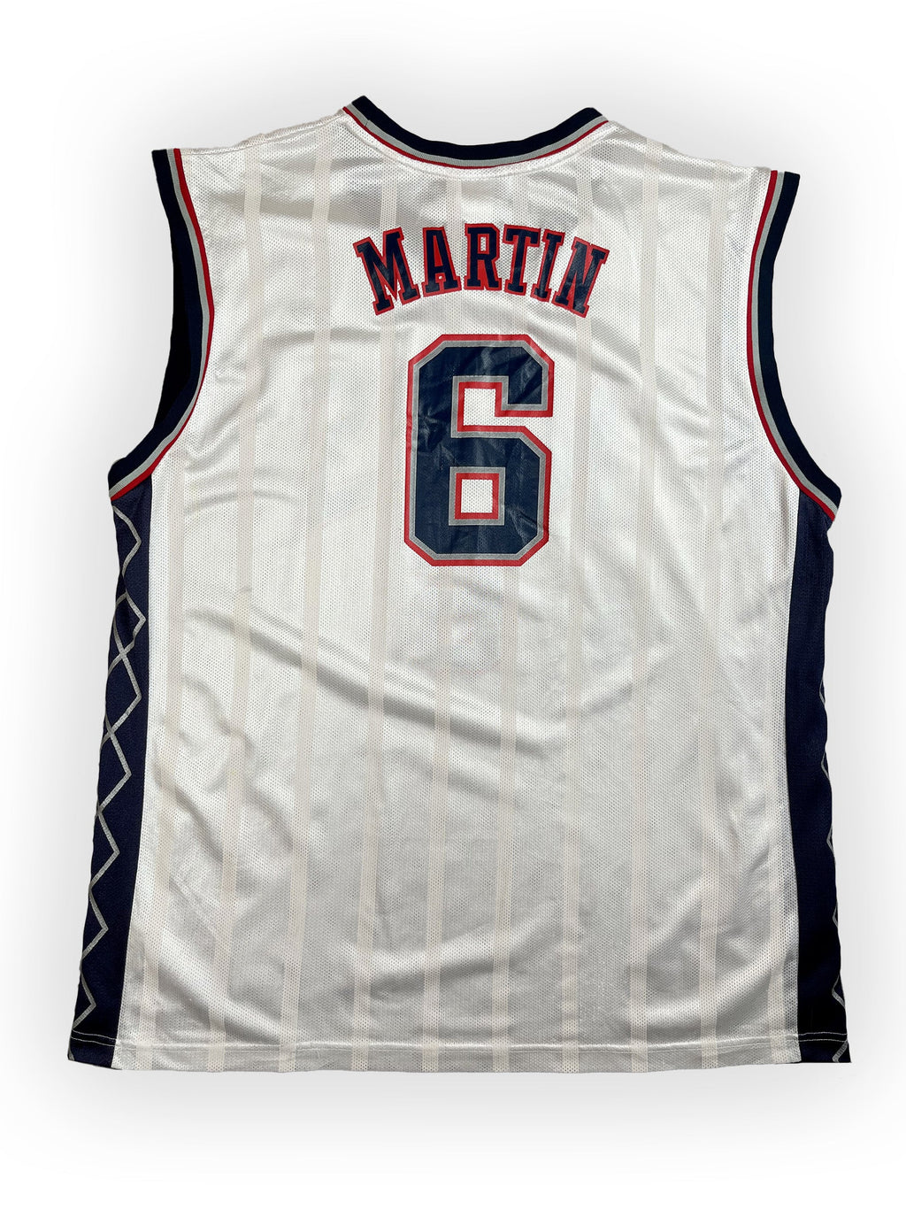 Kenyon Martin #6 - New Jersey Nets Home 2001-2004 - Reebok (XL) Reebok