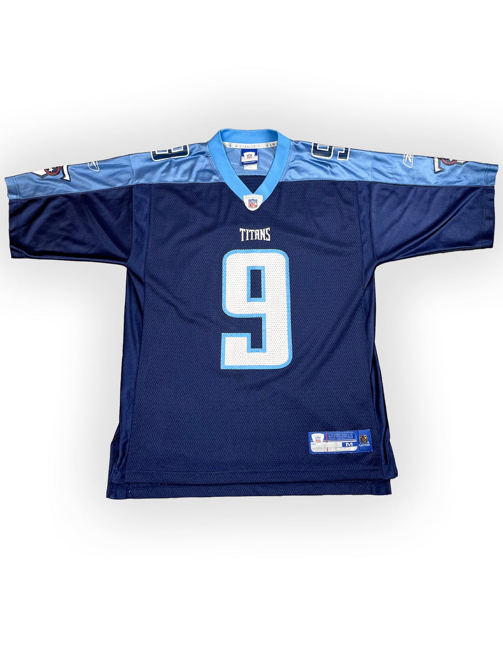 Steve McNair #9 - Tennessee Titans Home 1999-2005 - Reebok (M) Reebok