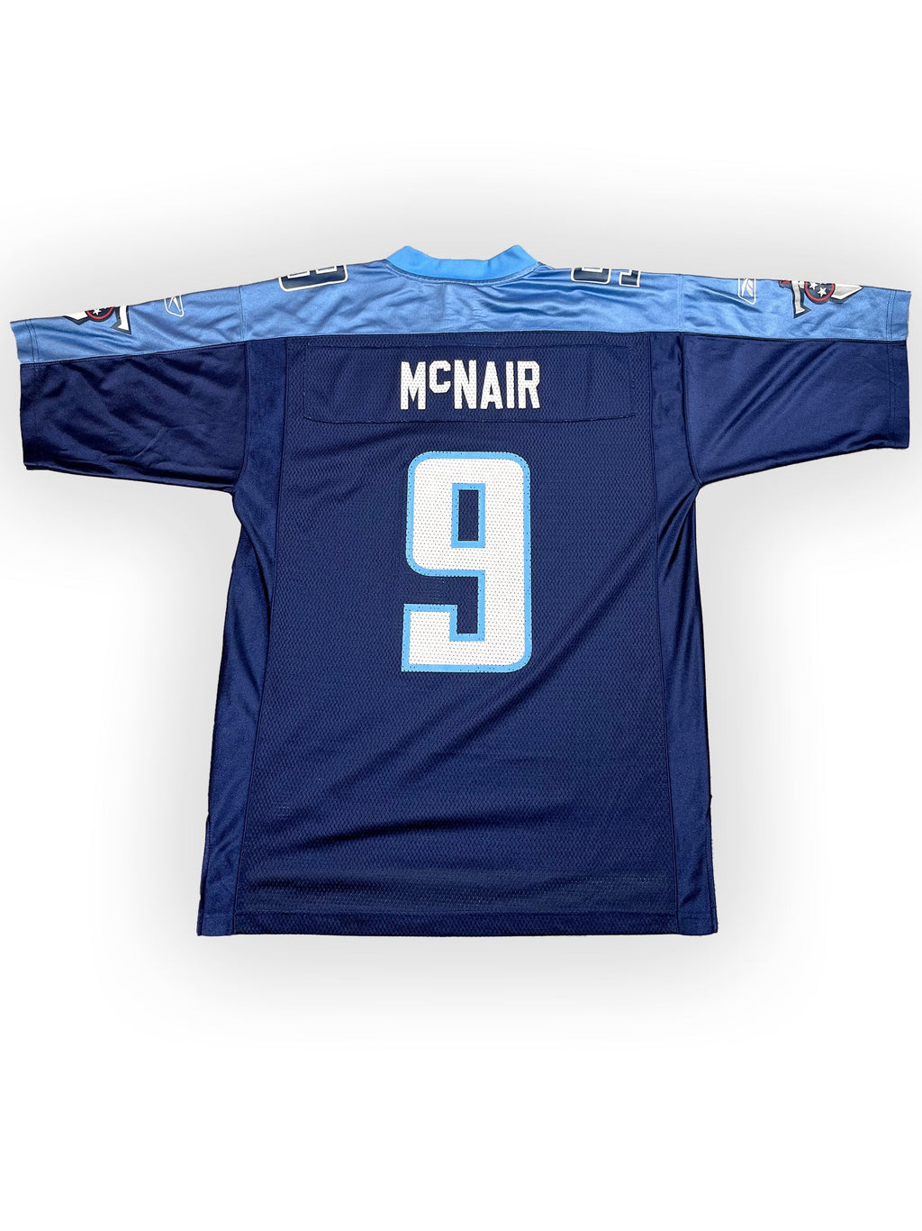 Steve McNair #9 - Tennessee Titans Home 1999-2005 - Reebok (M) Reebok