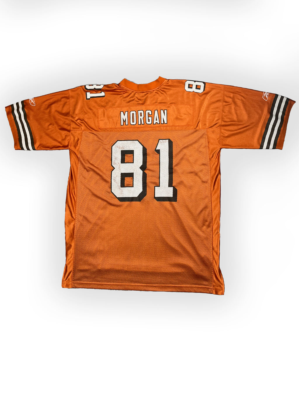 Quincy Morgan #81 - Cleveland Browns Home 2001-2004 - Reebok (XL) - Maillot NFL Reebok