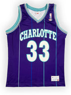 Alonzo Mourning #33 - Charlotte Hornets Alternate Saison 1994-1995 - Champion (L) Champion