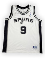 Tony Parker #9 - San Antonio Spurs Home 2002-2010 - Champion (XXL) Champion