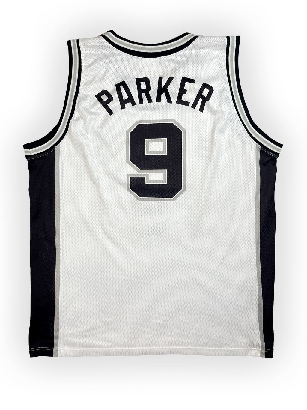 Tony Parker #9 - San Antonio Spurs Home 2002-2010 - Champion (XXL) Champion