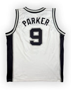 Tony Parker #9 - San Antonio Spurs Home 2002-2010 - Champion (XXL) Champion