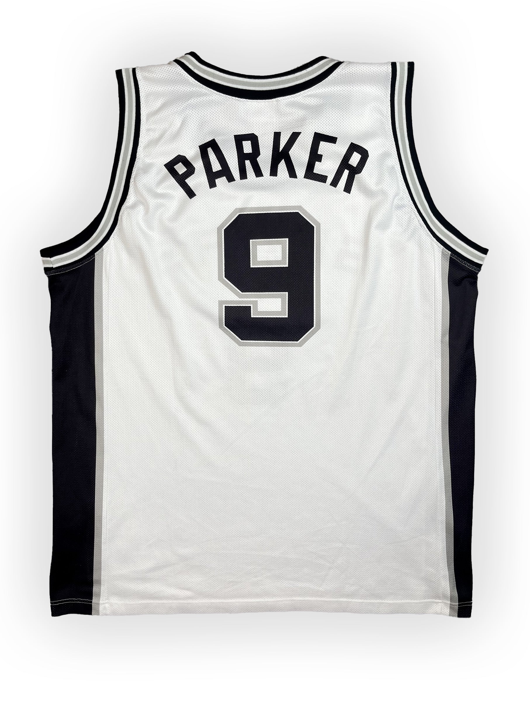 Tony Parker #9 - San Antonio Spurs Home 2002-2010 - Champion (XXL) Champion