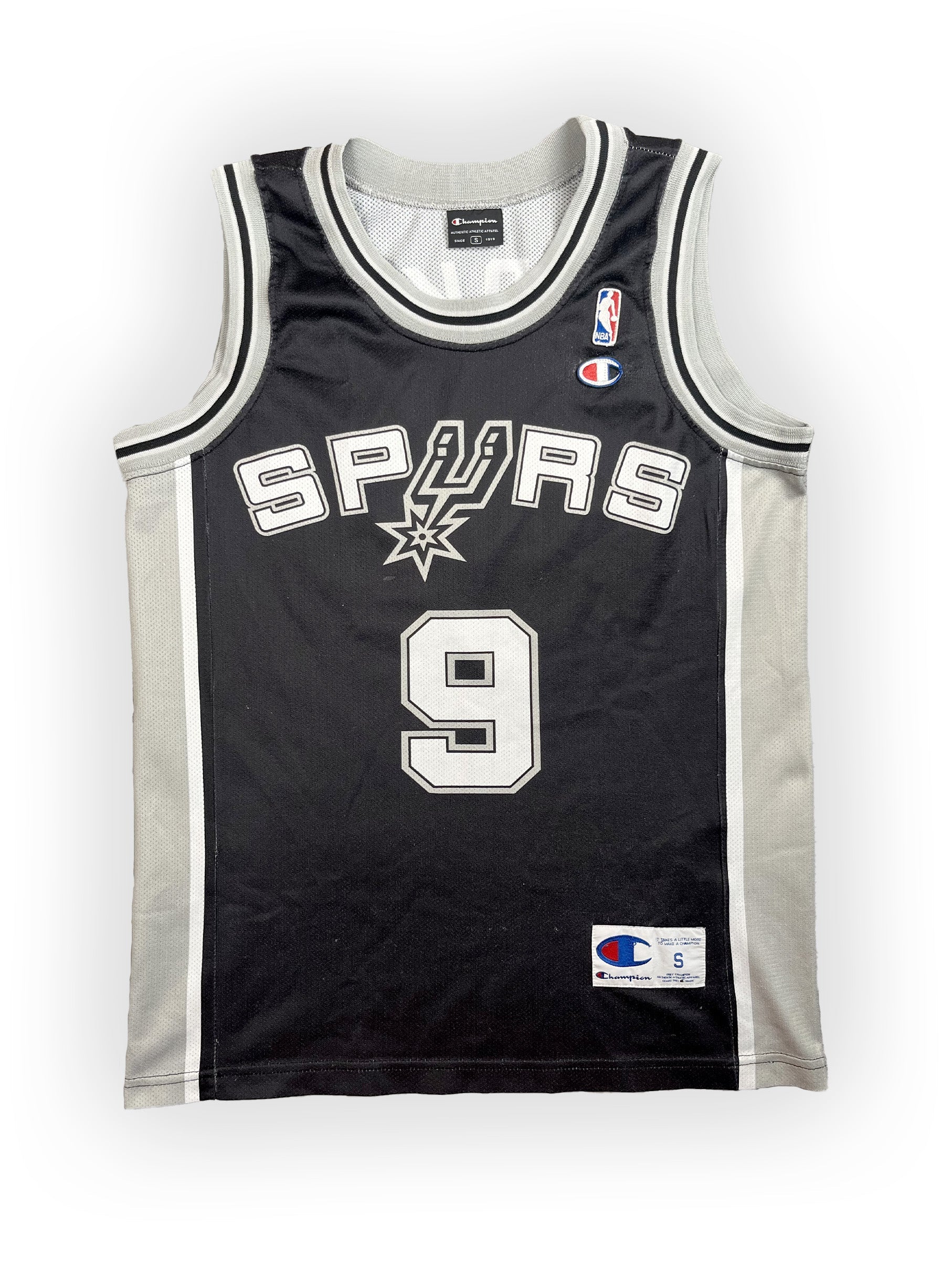 Tony Parker #9 - San Antonio Away 2002-2010 - Champion (S) Champion