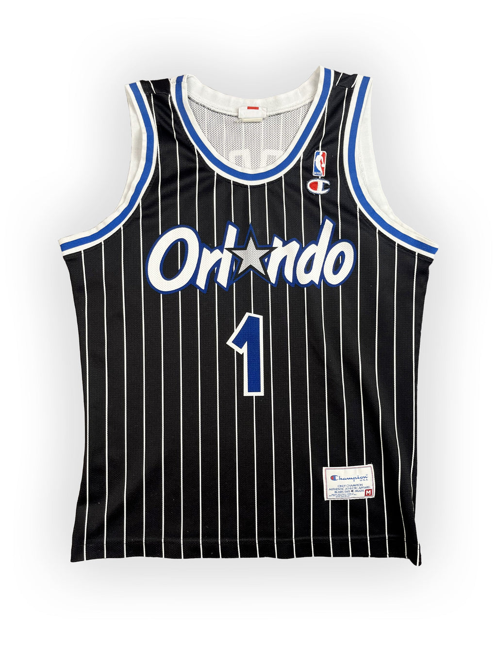 Anfernee "Penny" Hardaway #1 - Orlando Magic Alternate 1993-1998 - Champion (M) Champion