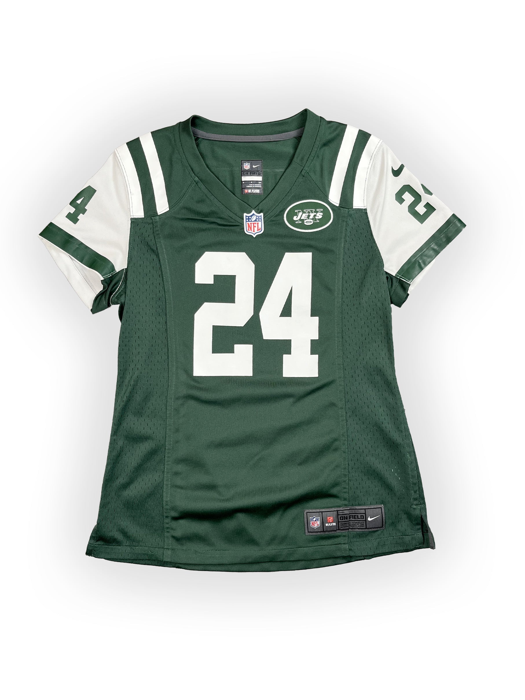 Darrelle Revis #24 - New York Jets Home 2012 205-2016 - Nike (S Femme) Nike