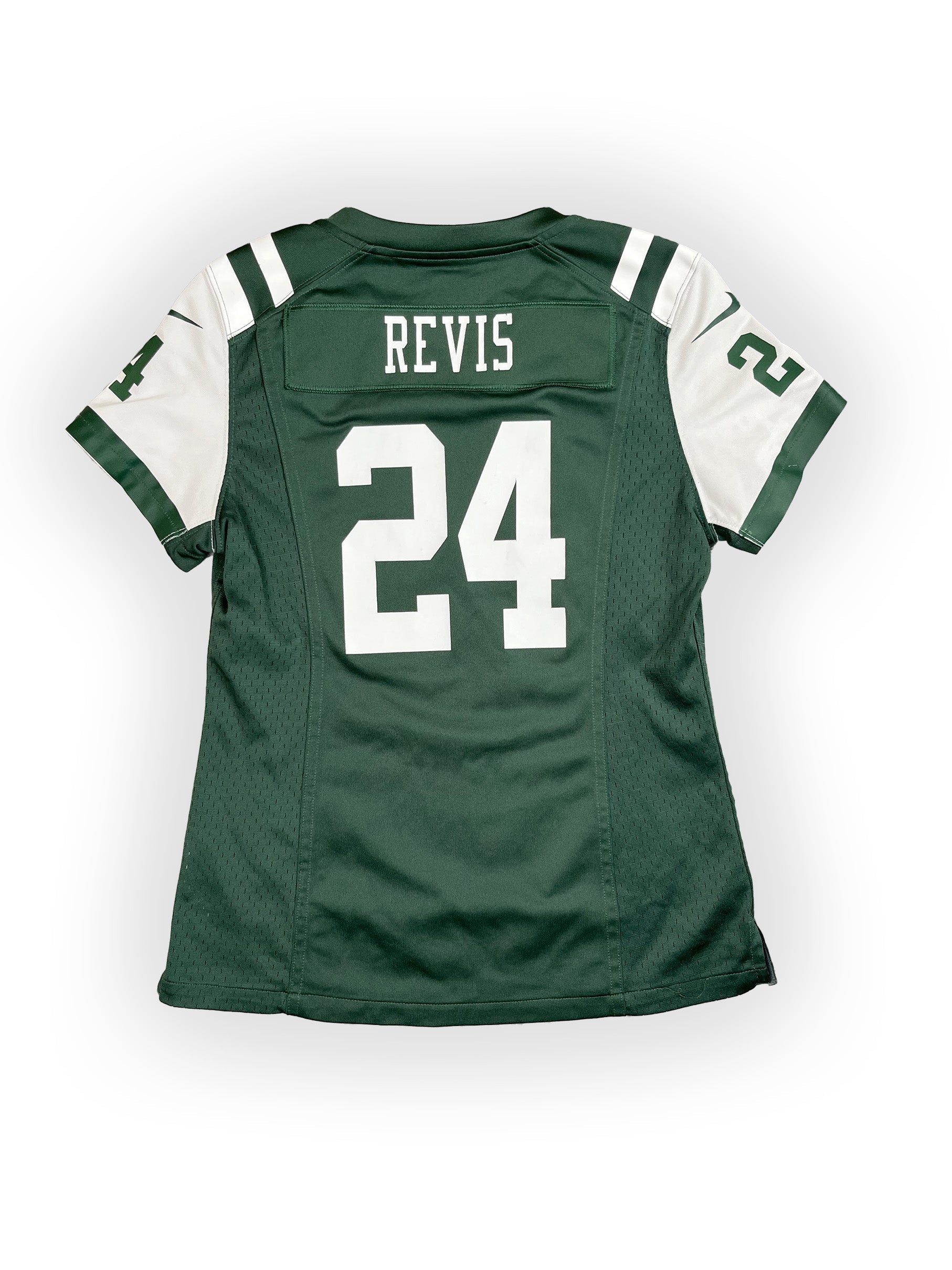 Darrelle Revis #24 - New York Jets Home 2012 205-2016 - Nike (S Femme) Nike
