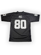 Jerry Rice #80 - Oakland Raiders Home 2001-2004 - Reebok (M) Reebok