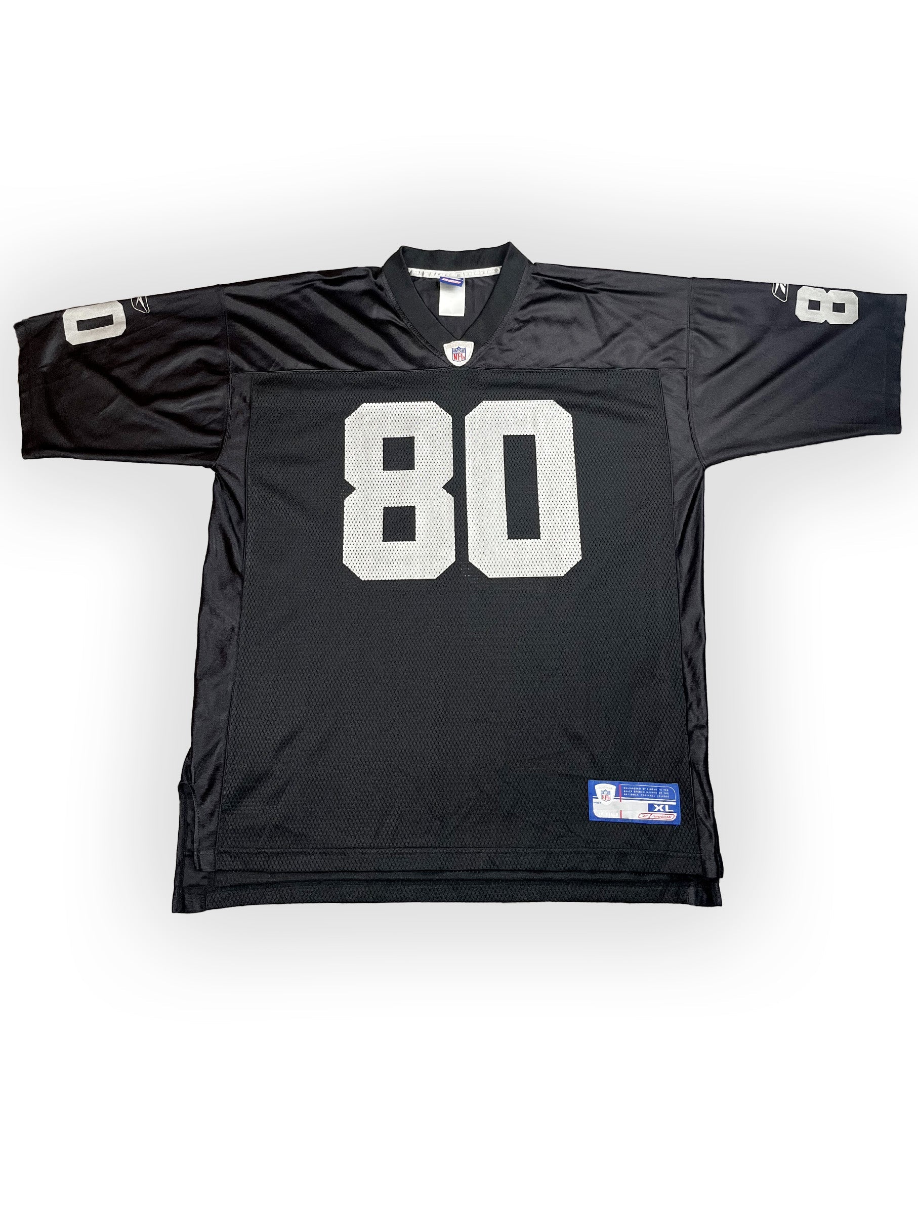 Jerry Rice #80 - Oakland Raiders Home 2001-2004 - Reebok (XL) Andwan Shop