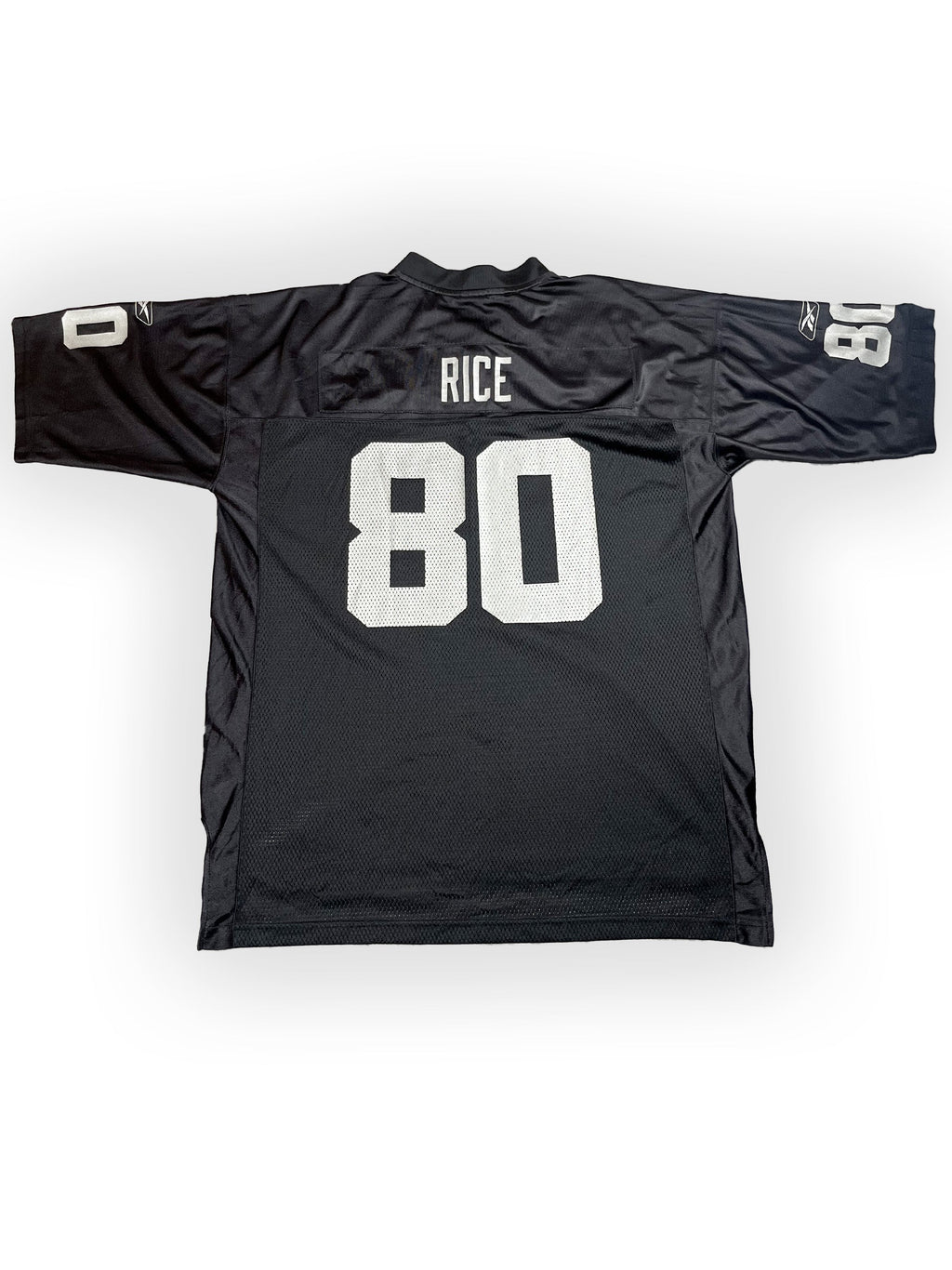 Jerry Rice #80 - Oakland Raiders Home 2001-2004 - Reebok (XL) Andwan Shop