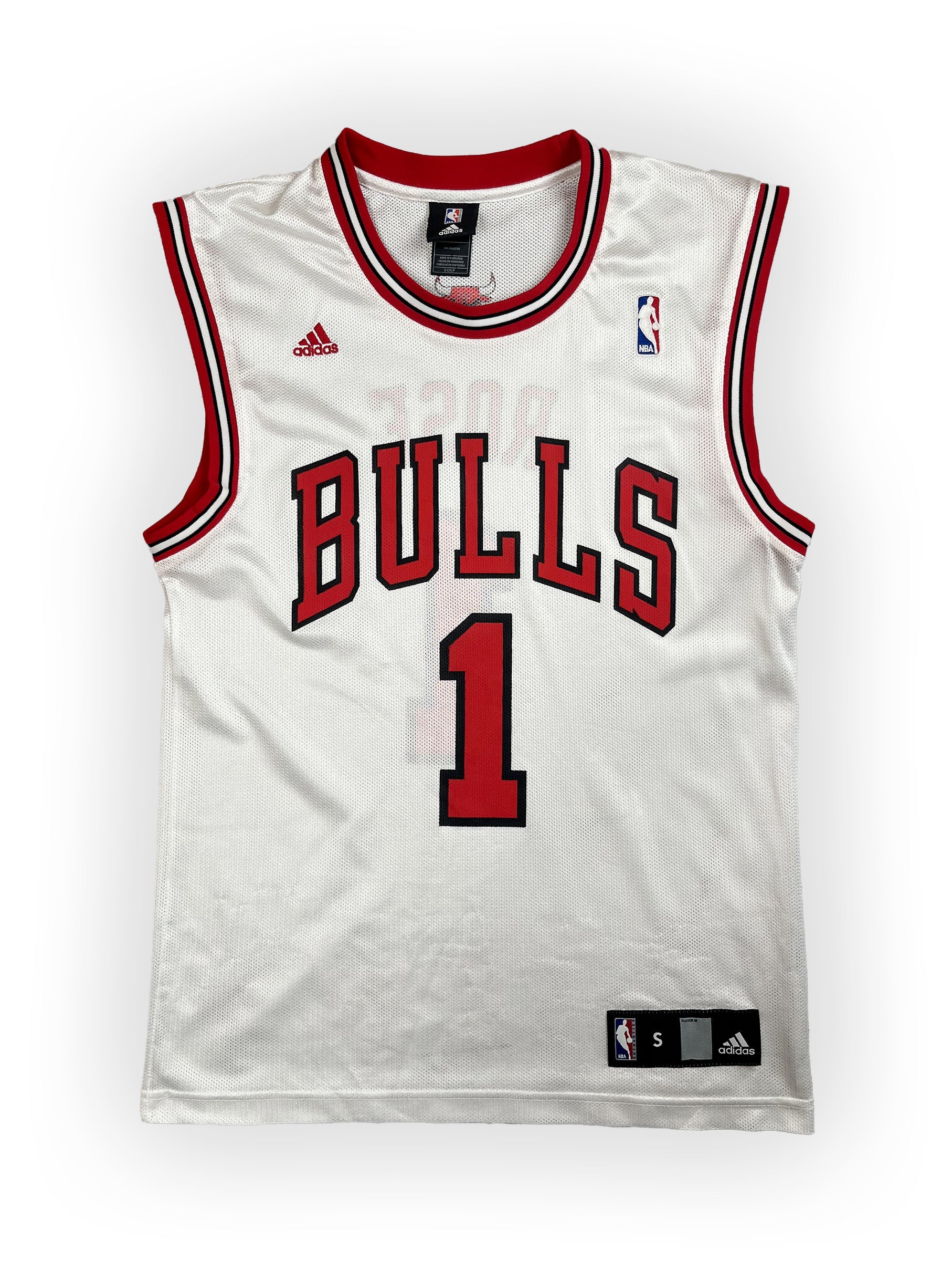 Derrick Rose #1 - Chicago Bulls Home 2009-2016 - Adidas (S) Adidas