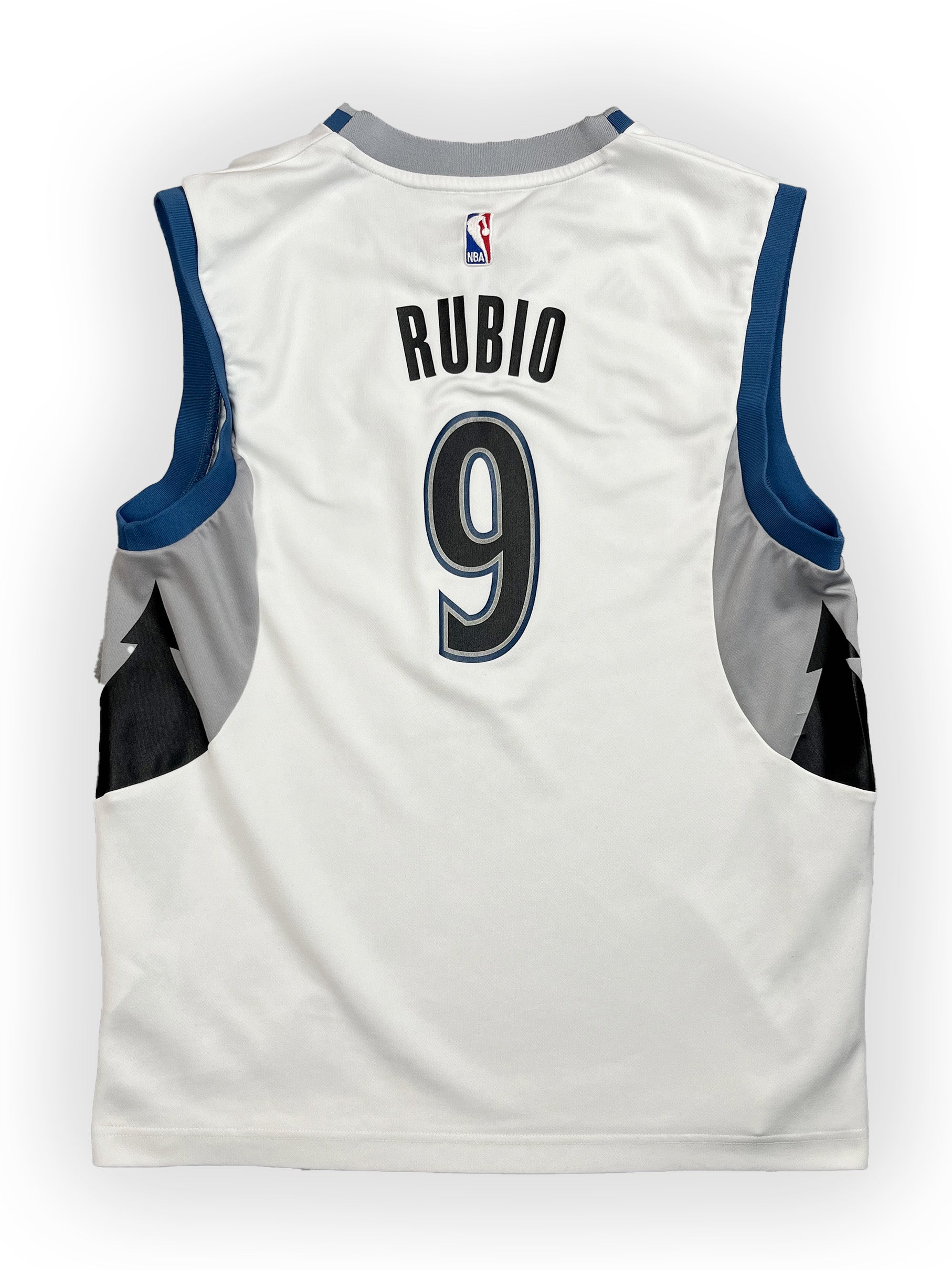 Ricky Rubio #9 - Minnesota Timberwolves Home 2012-2017 - Adidas (M) Adidas