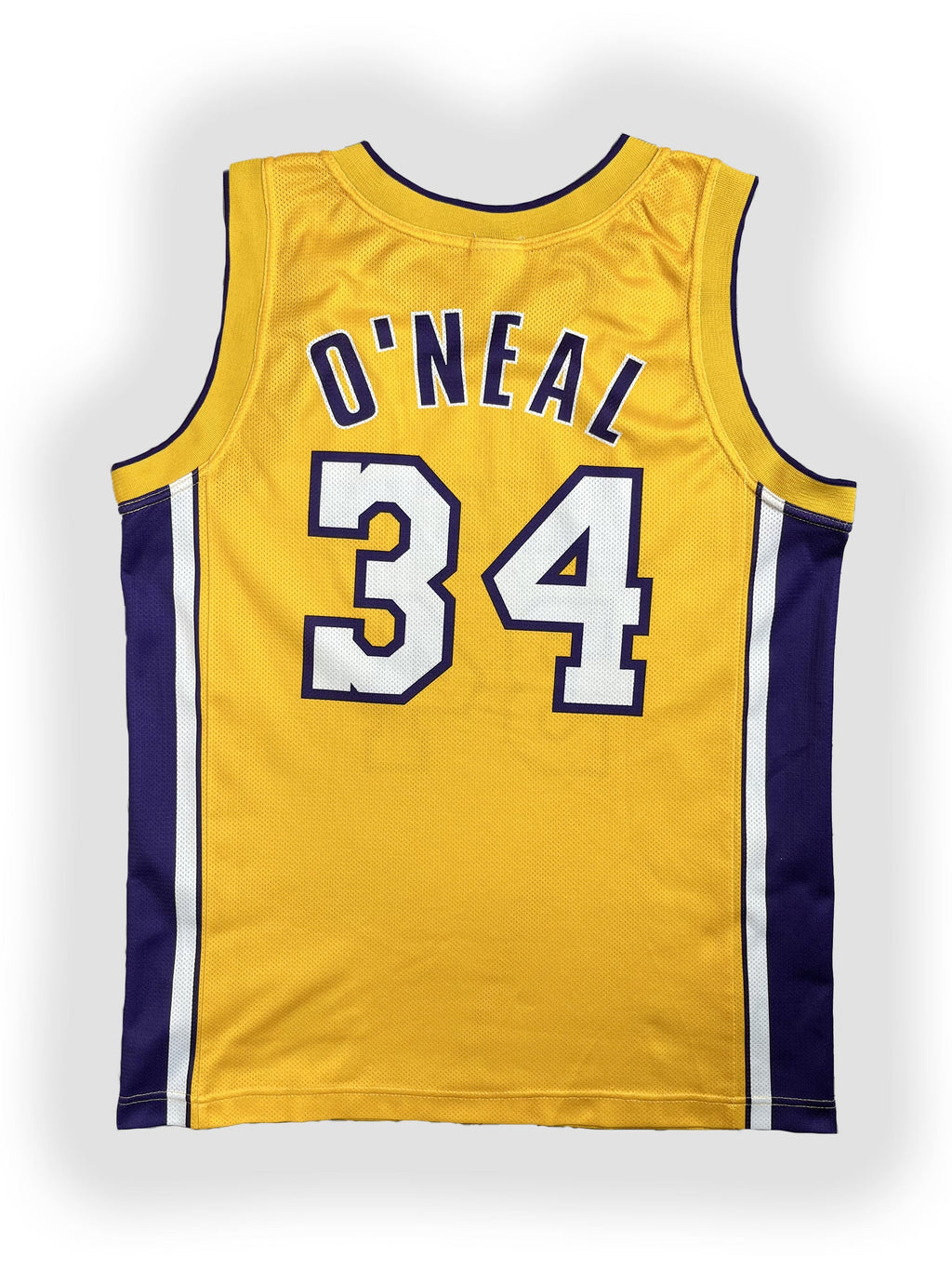 Shaquille O'neal #34 - Los Angeles Lakers Home 1997-2004 - Champion (M) Champion