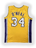 Shaquille O'neal #34 - Los Angeles Lakers Home 1997-2004 - Champion (M) Champion