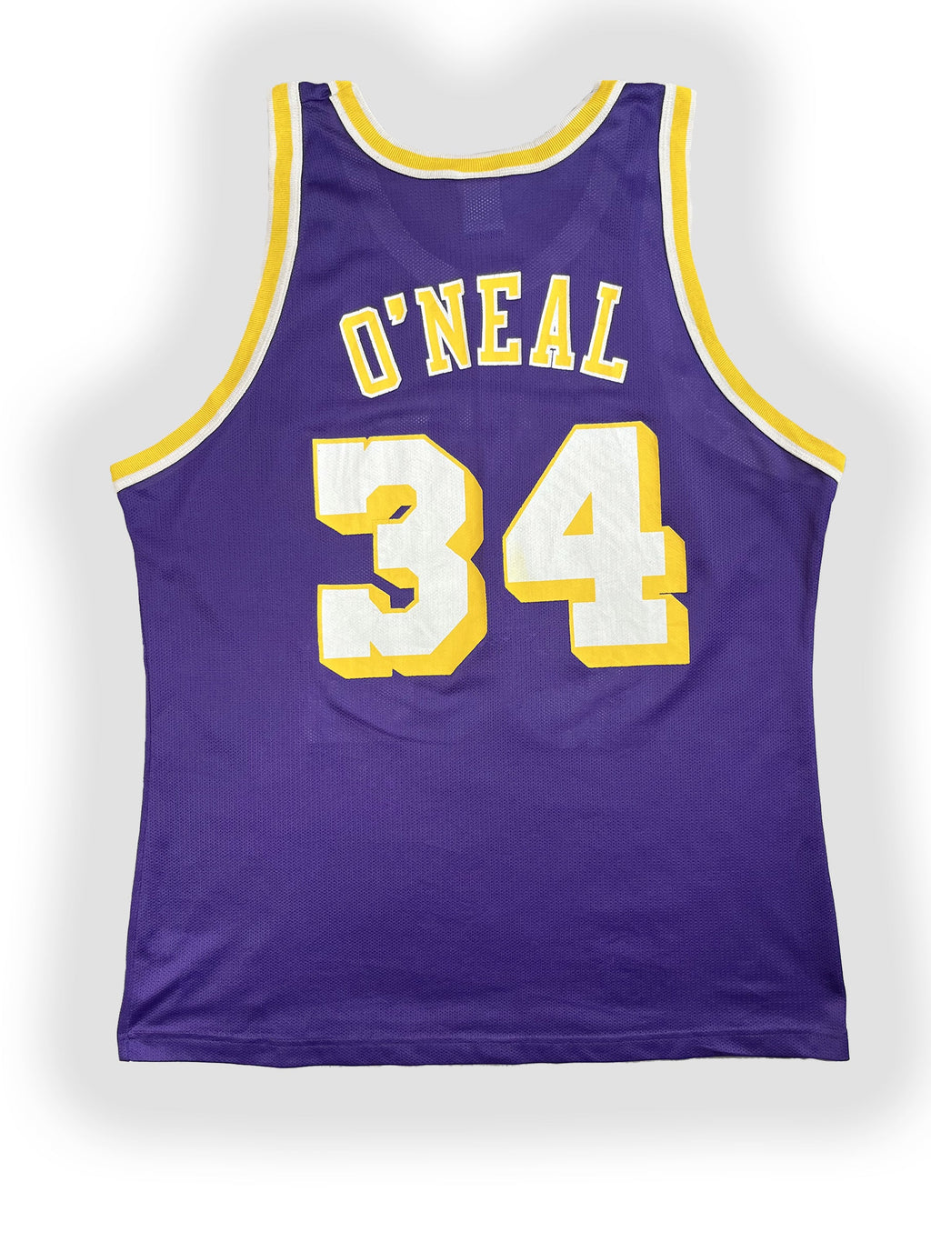 Shaquille O'neal #34 - Los Angeles Lakers Away 1997-1999 - Champion (XL) Champion