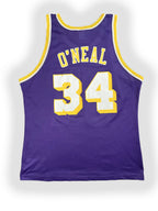 Shaquille O'neal #34 - Los Angeles Lakers Away 1997-1999 - Champion (XL) Champion