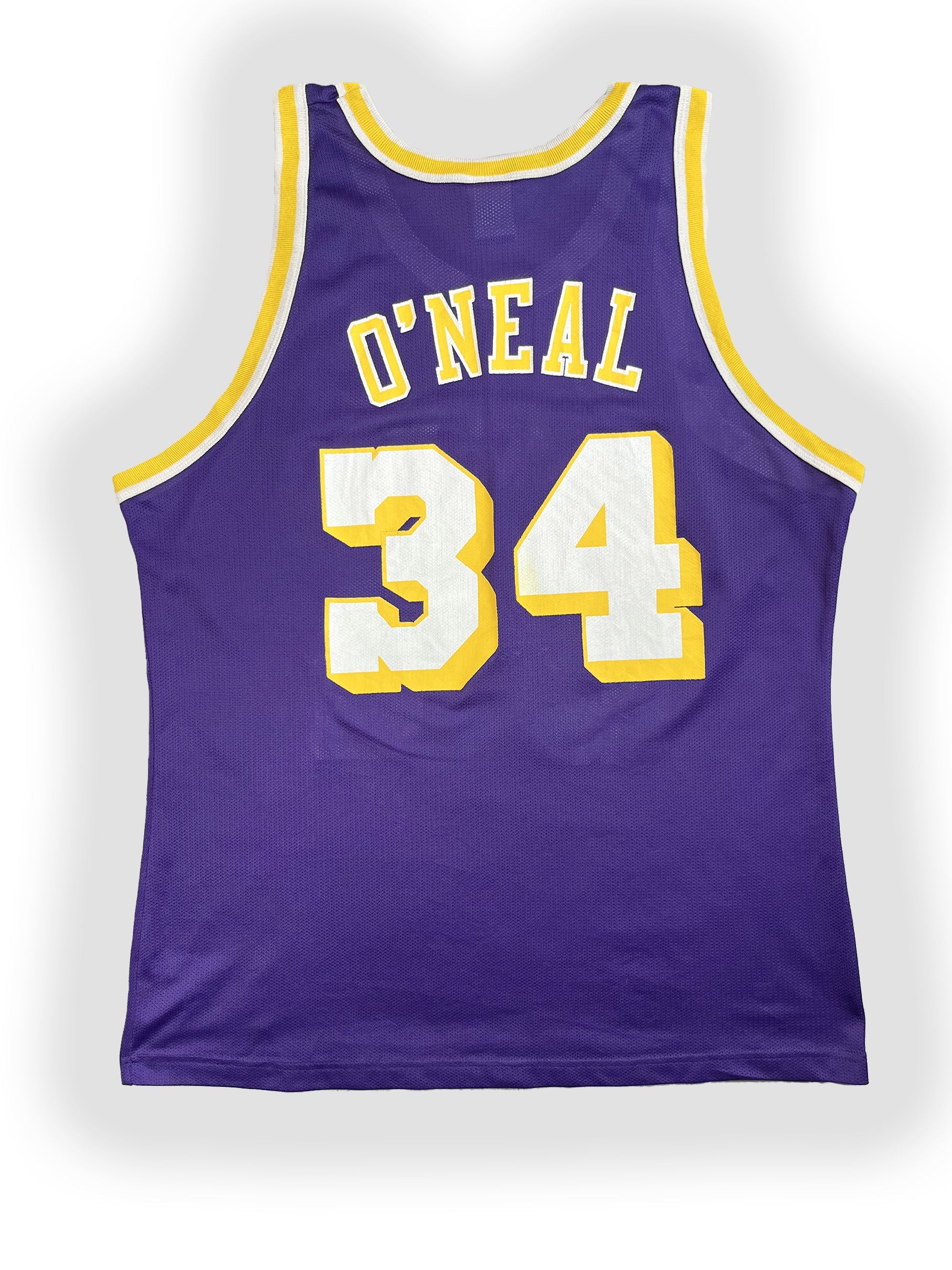 Shaquille O'neal #34 - Los Angeles Lakers Away 1997-1999 - Champion (XL) Champion