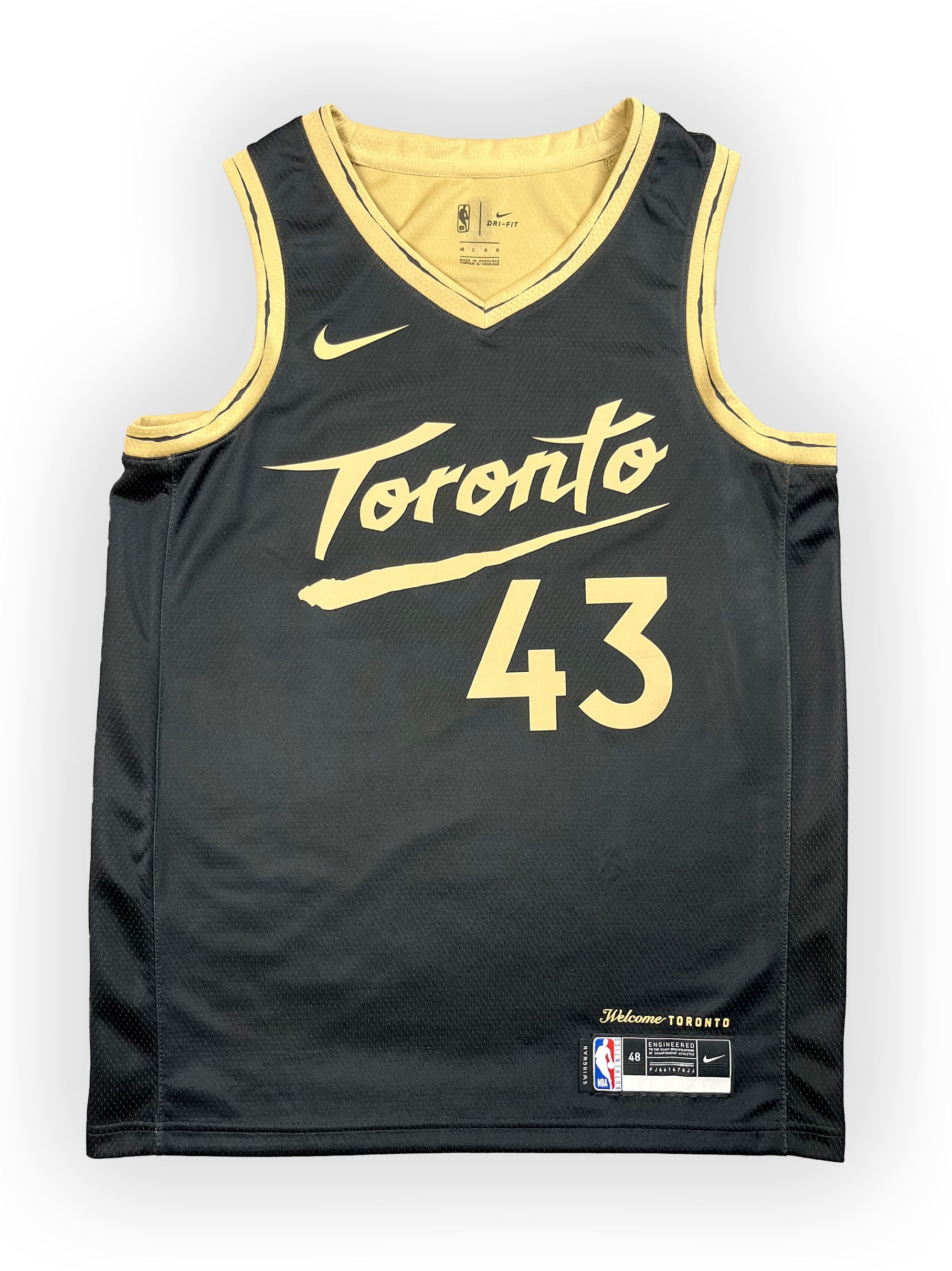 Pascal Siakam #43 - Toronto Raptors City Edition 2020-2021 - Nike (L) Nike