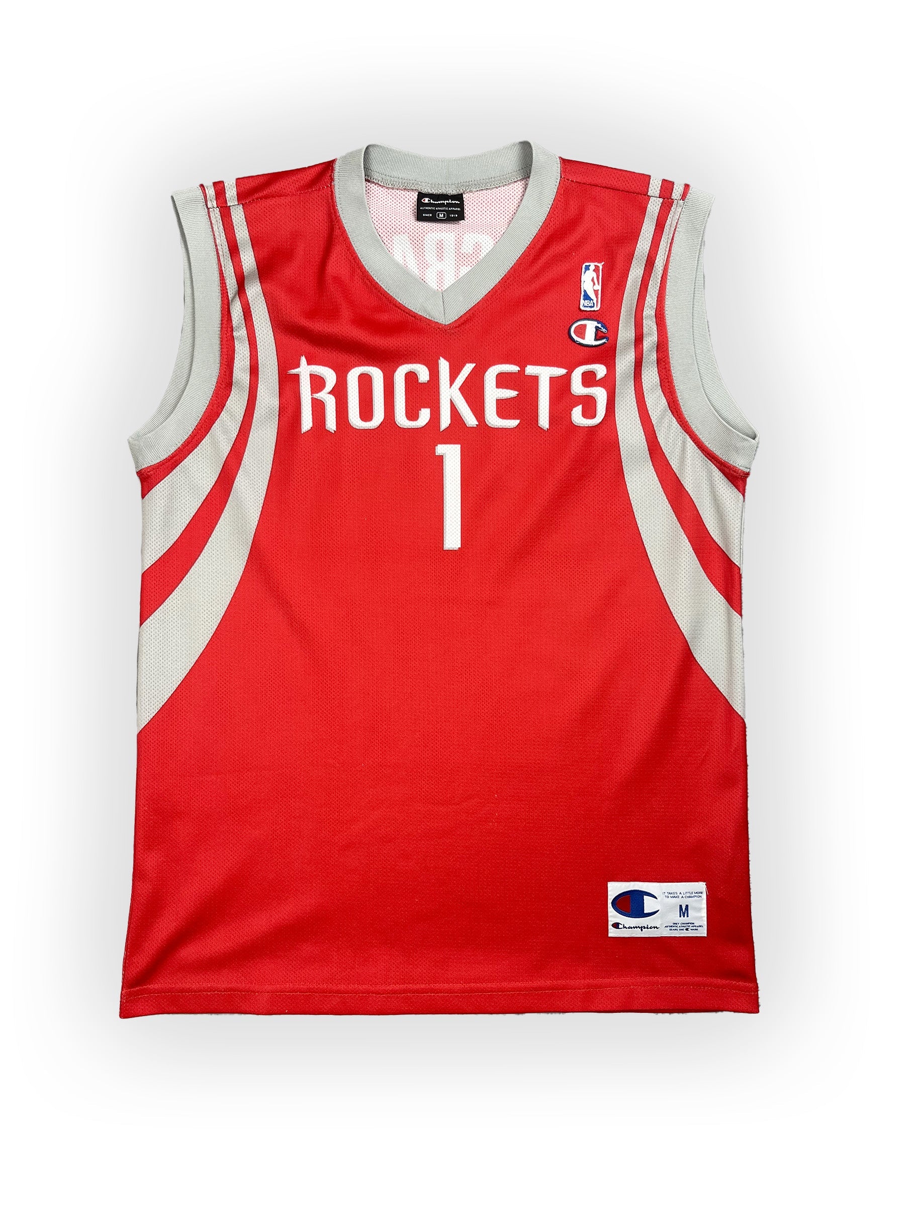 Tracy McGrady #1 - Houston Rockets Away 2005-2010 - Champion (M) Champion