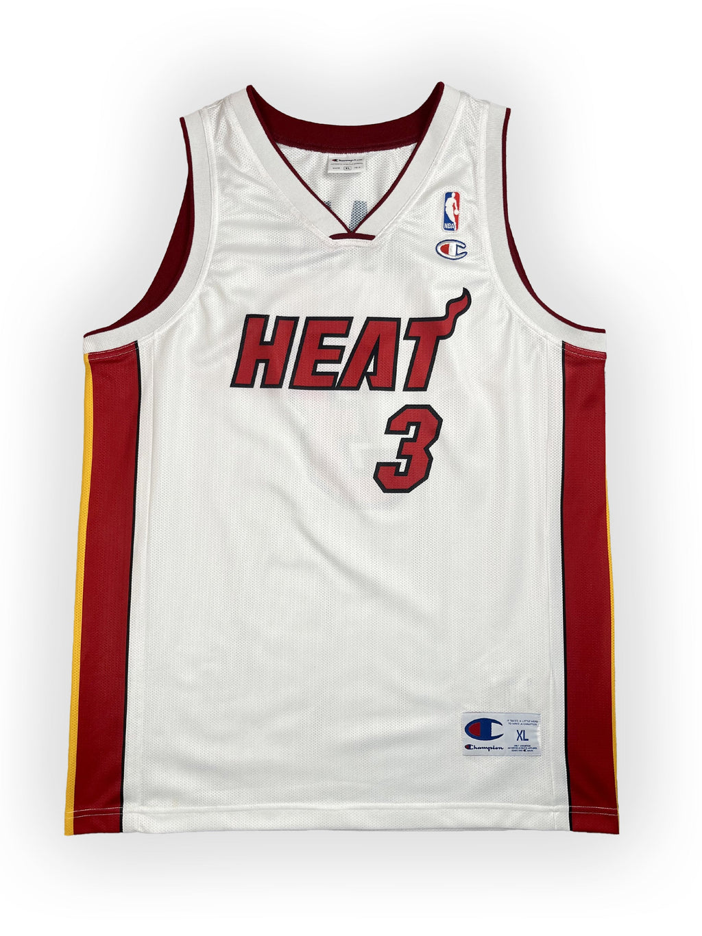 Dwayne Wade #3 - Miami Heat Home 2004-2008 - Champion (XL) Champion