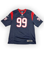 Maillot NFL vintage bleu marine Houston Texans J.J Watt 99