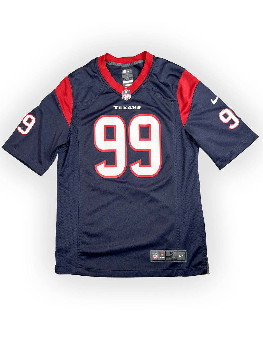 Maillot NFL vintage bleu marine Houston Texans J.J Watt 99