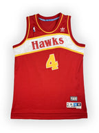 Spud Webb #4 - Atlanta Hawks Away 1986-1991 - Adidas Throwback (XL) Adidas