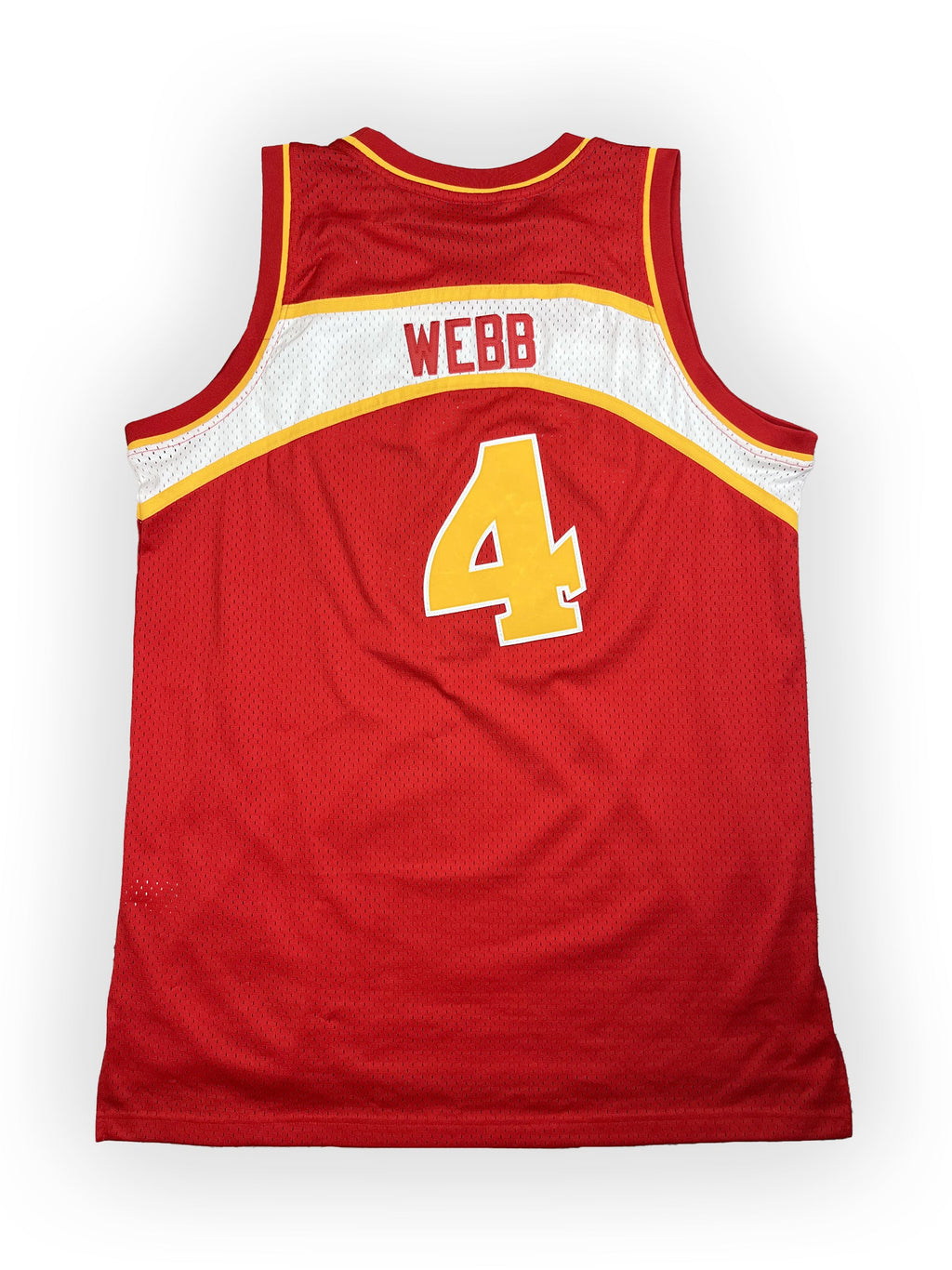 Spud Webb #4 - Atlanta Hawks Away 1986-1991 - Adidas Throwback (XL) Adidas