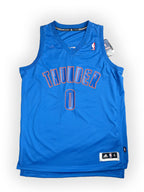 Russell Westbrook #0 - Oklahoma City Thunder Christmas Game 2012-2013 - Adidas (XL) Adidas