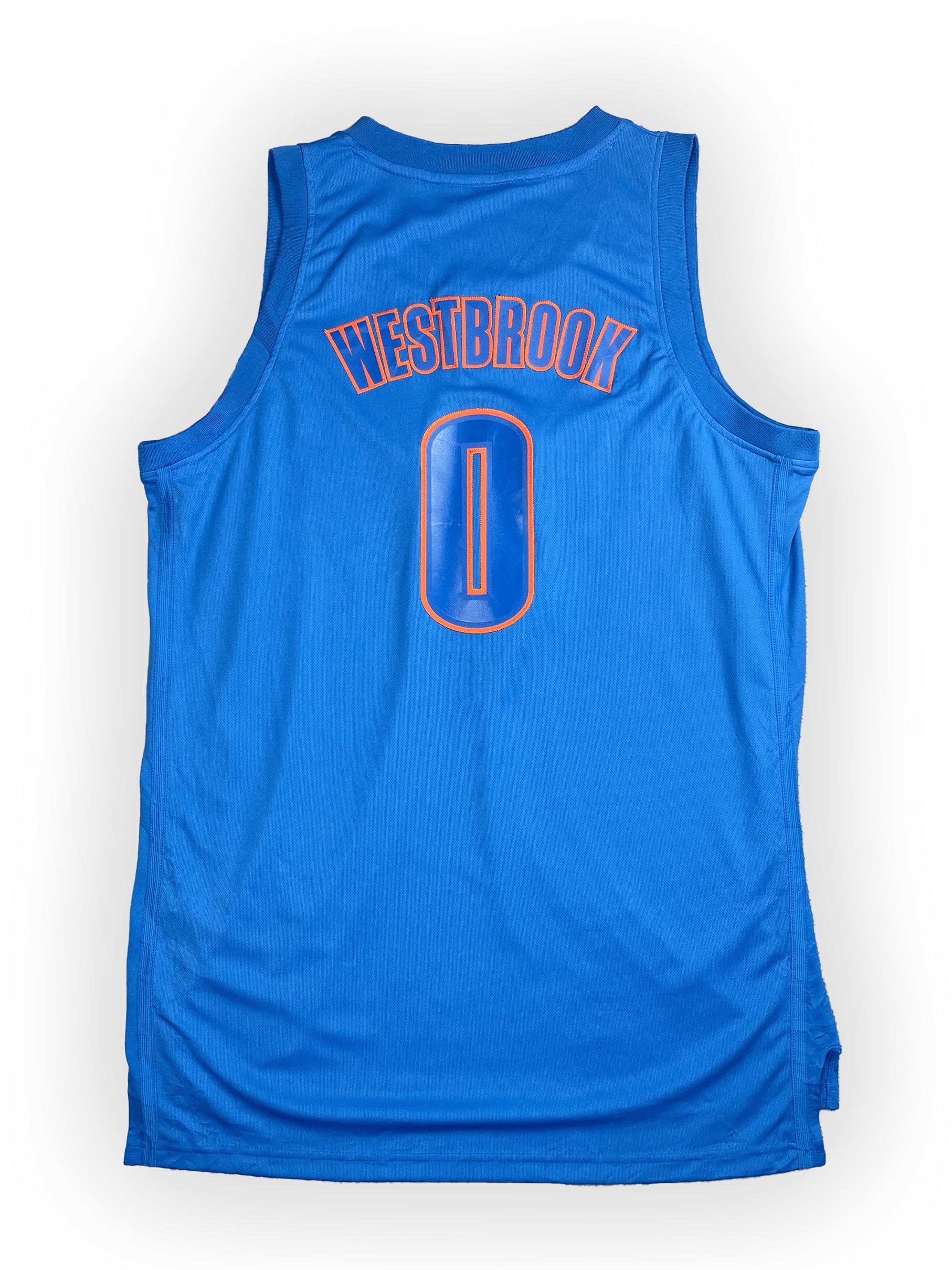 Russell Westbrook #0 - Oklahoma City Thunder Christmas Game 2012-2013 - Adidas (XL) Adidas