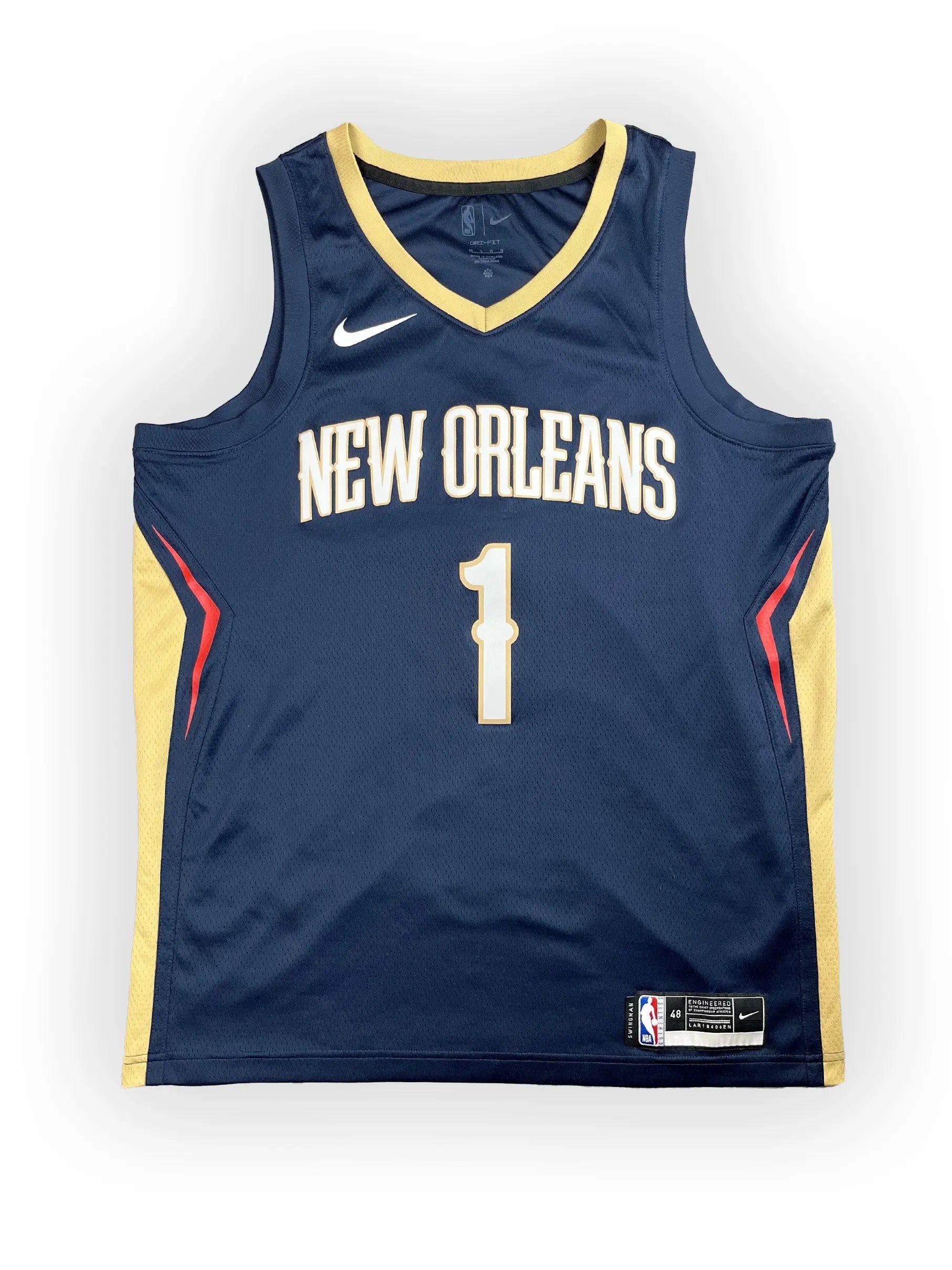 Zion Williamson #1 - New Orleans Pelicans Icon 2019-2025 - Nike (L) Nike